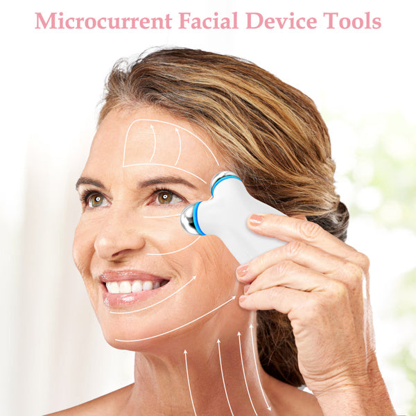 Advanced Microcurrent Facial Beauty Tool — Skin Tightening & Wrinkle Reduction