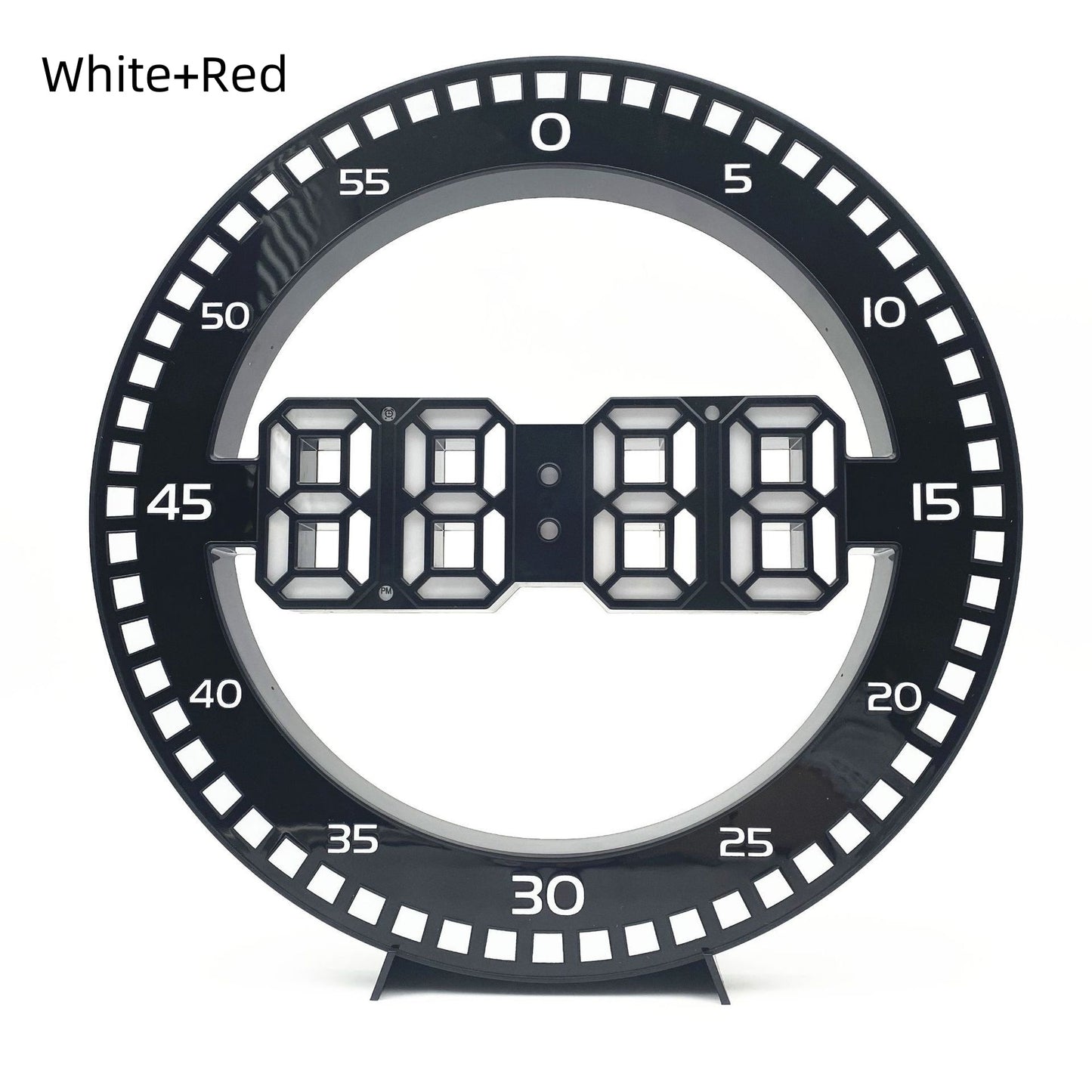 LED Creative Electronic Wall Clock In Living Room