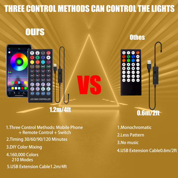 RGB Curved Gaming Desk Lamp – Smart App Controlled Ambient RGB Lighting for Gaming Desk Setup
