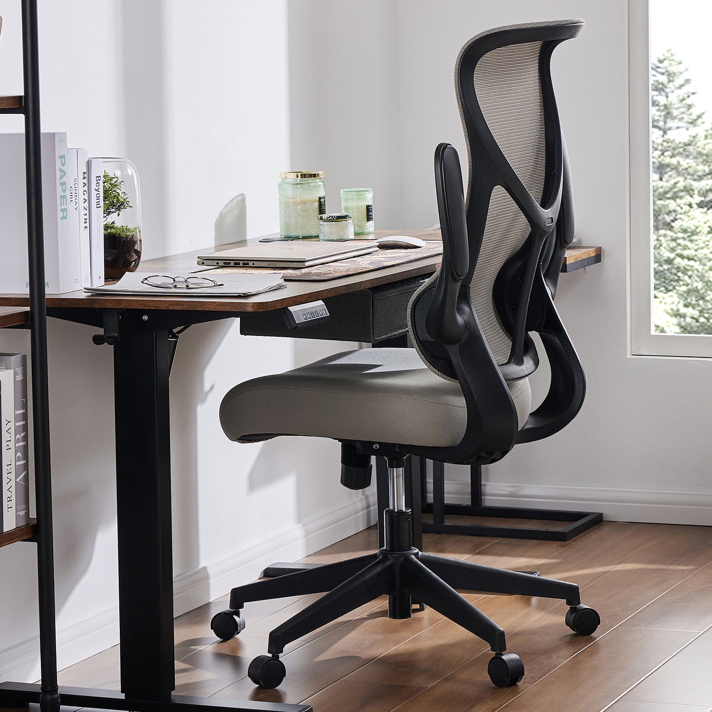 Ergonomic Mesh Office Chair with Adjustable Height & Lumbar Support