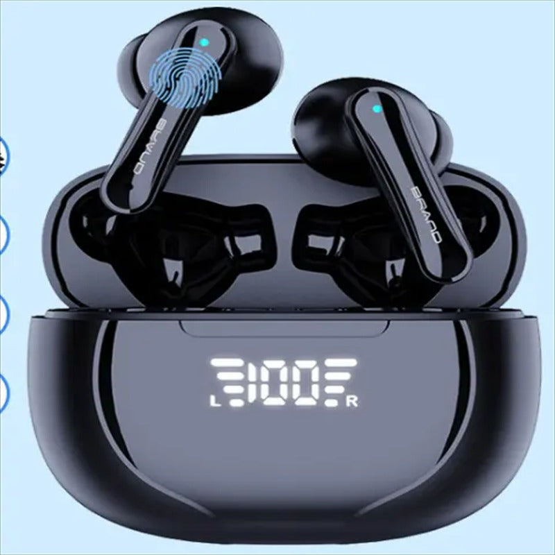 Compact Wireless Bluetooth Headphones – Portable Stereo Earbuds