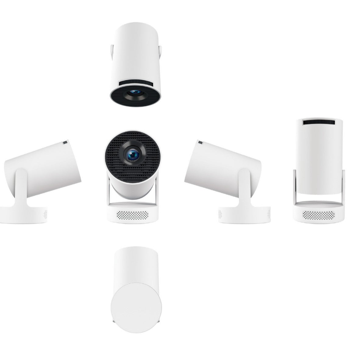 HY300 Ultra HD Mini Projector – Portable 4K WiFi Smart Home Theater