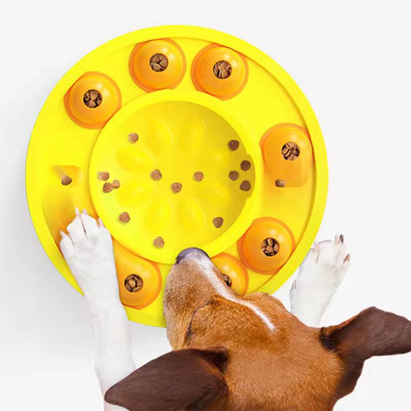Interactive Slow Feeder Puzzle Toy – IQ Boost Food Dispenser for Dogs