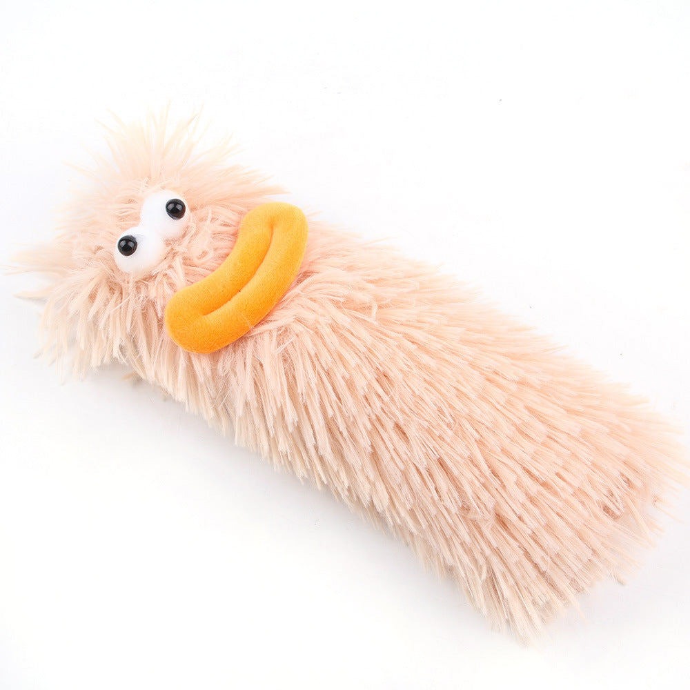 Catnip Plush Kicker Toy with Crinkle Sound – Soft Interactive Cat Toy for Stress Relief & Exercise