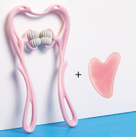 6-Wheel Neck & Body Massager – Deep Tissue Relaxation Roller Tool