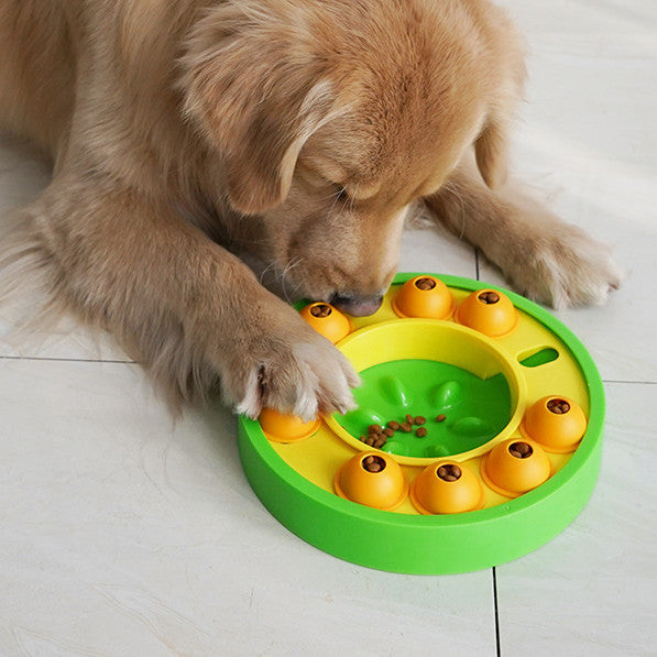 Interactive Slow Feeder Puzzle Toy – IQ Boost Food Dispenser for Dogs