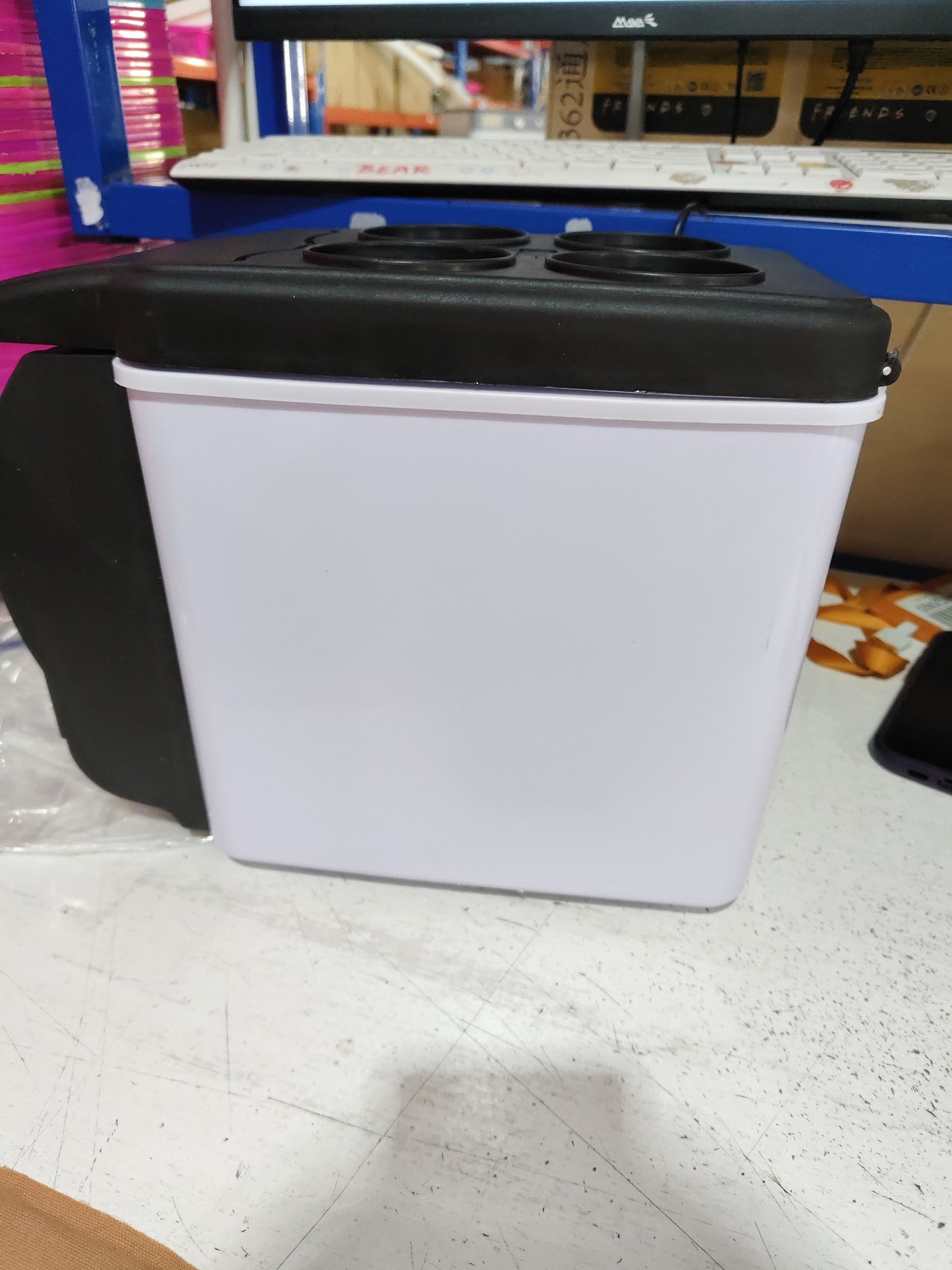 6L Portable Car Refrigerator Cooler & Warmer – 12V Electric Mini Fridge for Travel, Camping & Road Trips