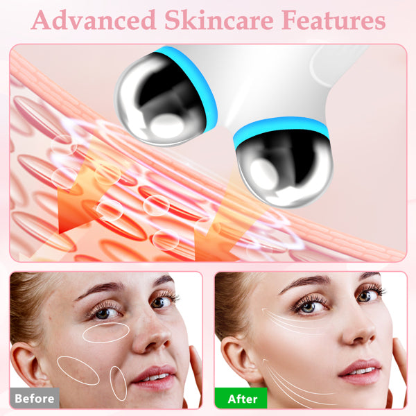 Advanced Microcurrent Facial Beauty Tool — Skin Tightening & Wrinkle Reduction