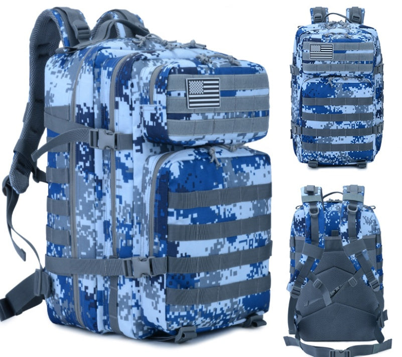 Outdoor Mountaineering Tactical Backpack – Oxford Fabric & MOLLE System Outdoor Bag