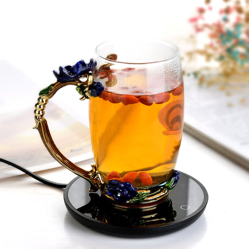 Electric Coffee Mug Warmer for Desk – Smart Cup Heating Pad for Home & Office, Constant Temperature Milk Tea & Coffee Heater
