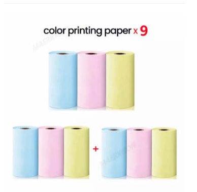 Portable Mini Thermal Label Printer – Bluetooth-Compatible Home & Student Photo Printer for Price Tags & Labels