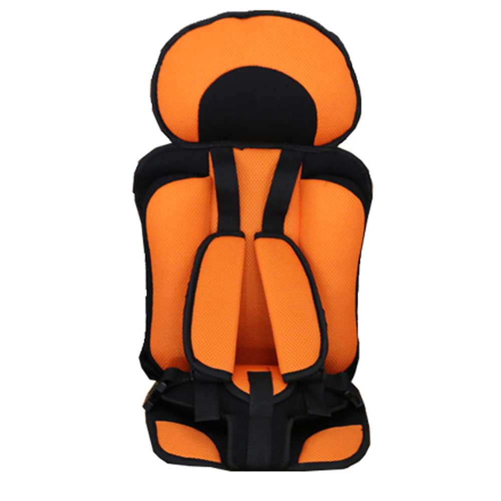 Portable Baby Safety Seat Pad with 5-Point Harness for Car & Stroller