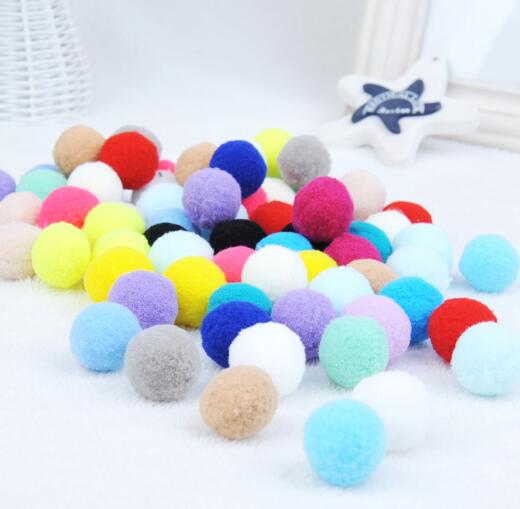 Plush Interactive Cat Ball Toys – Soft Elastic Play Balls for Indoor Cats Exercise & Fun