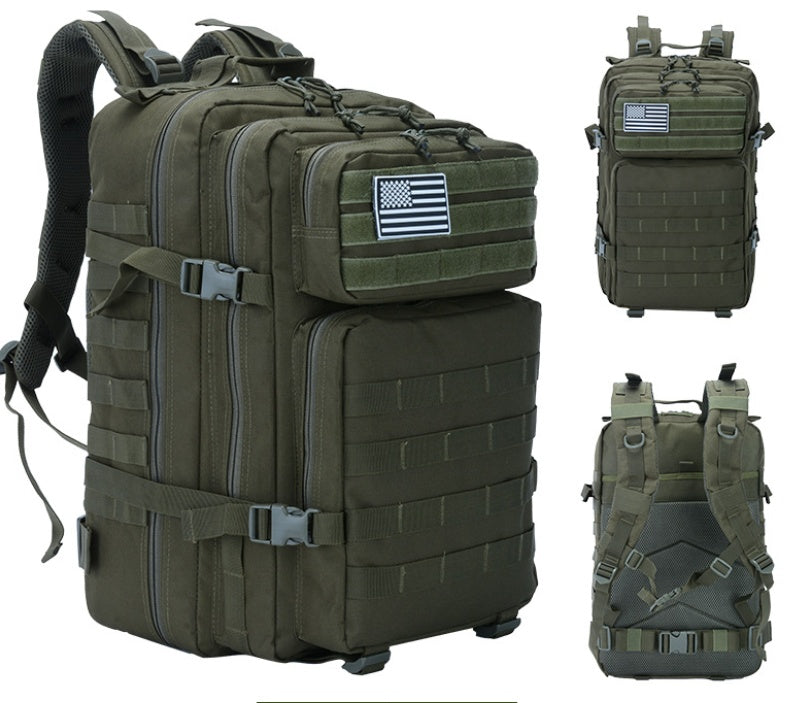 Outdoor Mountaineering Tactical Backpack – Oxford Fabric & MOLLE System Outdoor Bag