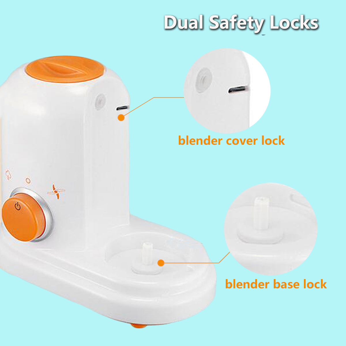 Smart Baby Food Processor & Milk Warmer – Multifunction Infant Food Maker Blender, Steamer & Bottle Heater All-in-One
