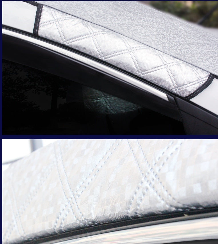 Universal Car Windshield Snow Cover – Waterproof Frost Guard & Ice Protector for Winter Auto Protection