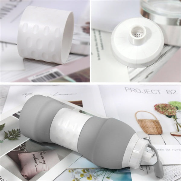Collapsible Silicone Travel Bottle