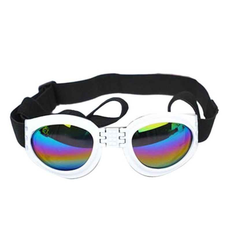 Foldable Pet Dog Sunglasses – UV Protection Goggles