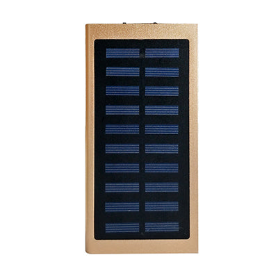 Solar Power Bank 20000mAh – Dual USB Portable Solar Charger with LED Light