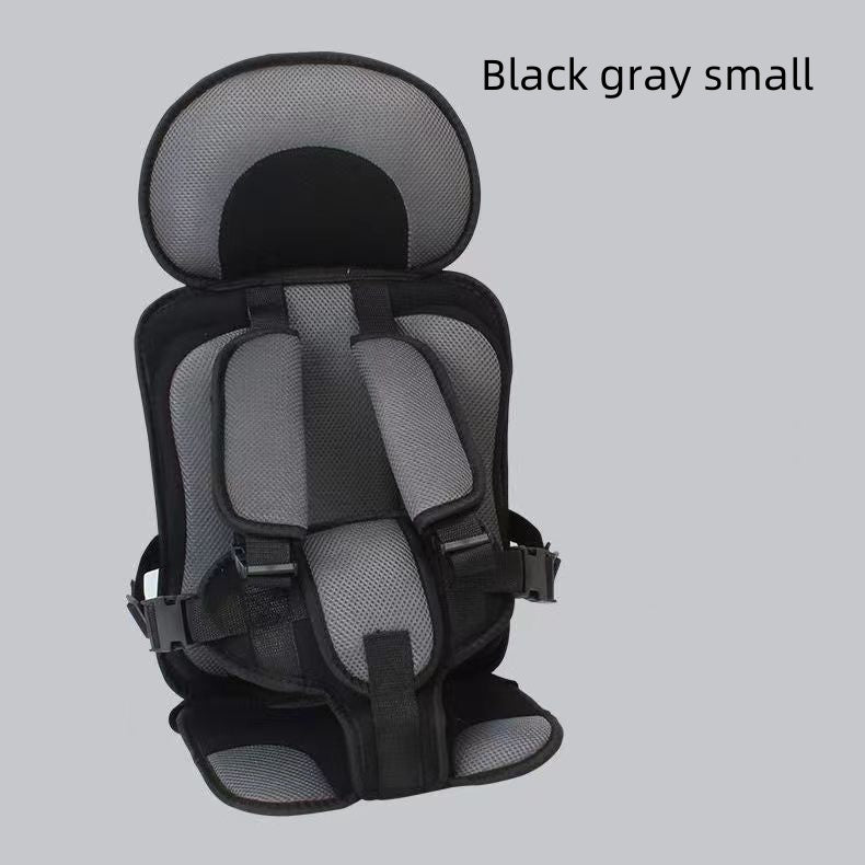 Portable Baby Safety Seat Pad with 5-Point Harness for Car & Stroller