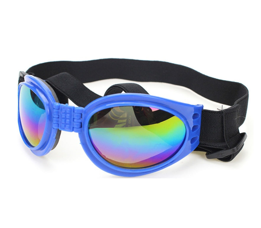 Foldable Pet Dog Sunglasses – UV Protection Goggles
