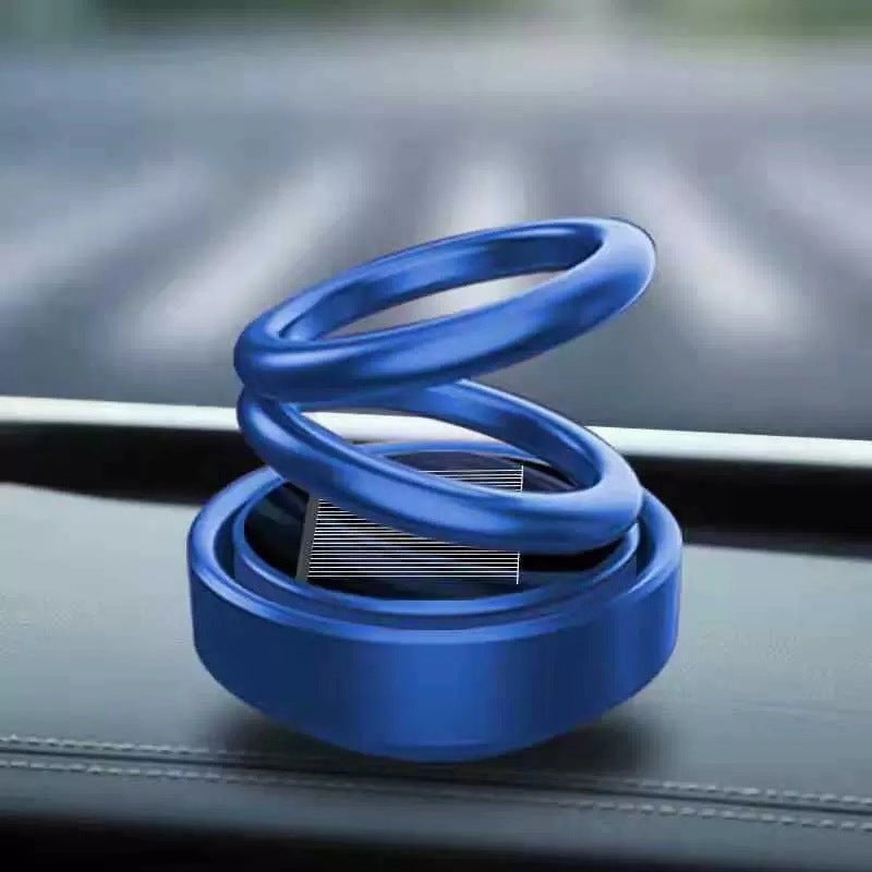 Solar Powered Rotating Car Air Freshener – Automatic Aromatherapy Diffuser Dashboard Perfume with 360° Rotation