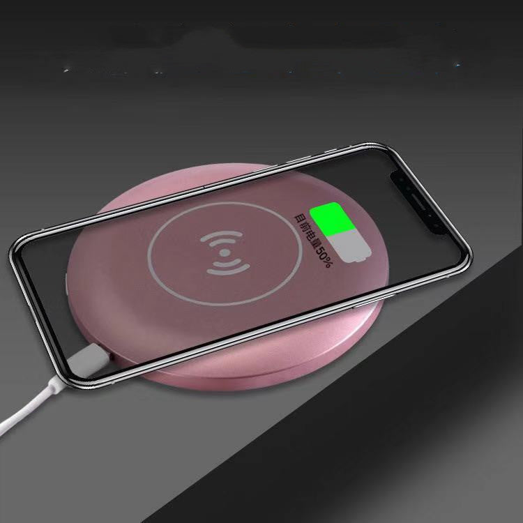Wireless Charging LED Makeup Mirror – Portable Smart Beauty Tech