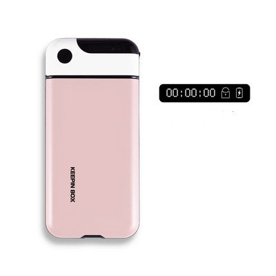 Self-Discipline Phone Lock Box with Timer – Portable Smartphone Locking Case for Focus, Study & Screen Time Control