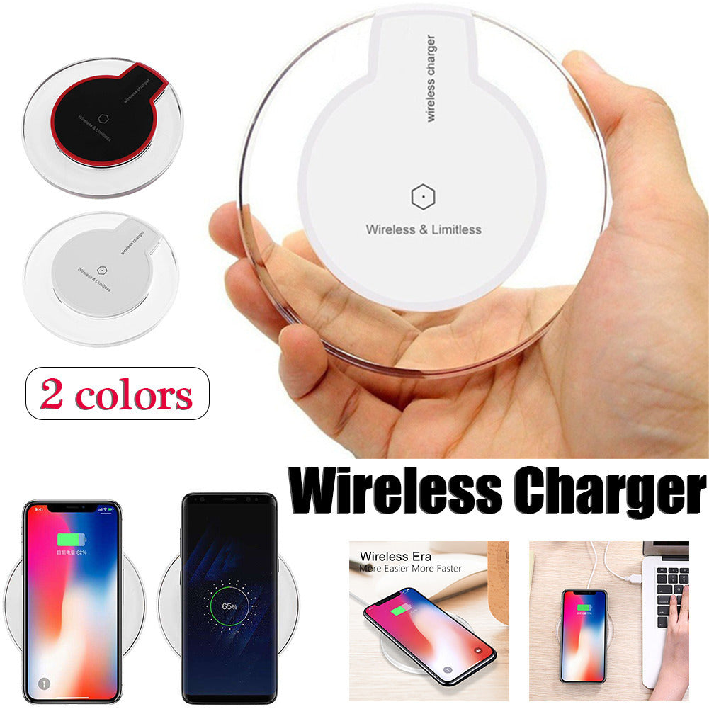 Fast Wireless Charging Base – USB Desktop Charger for Phones & Accessories