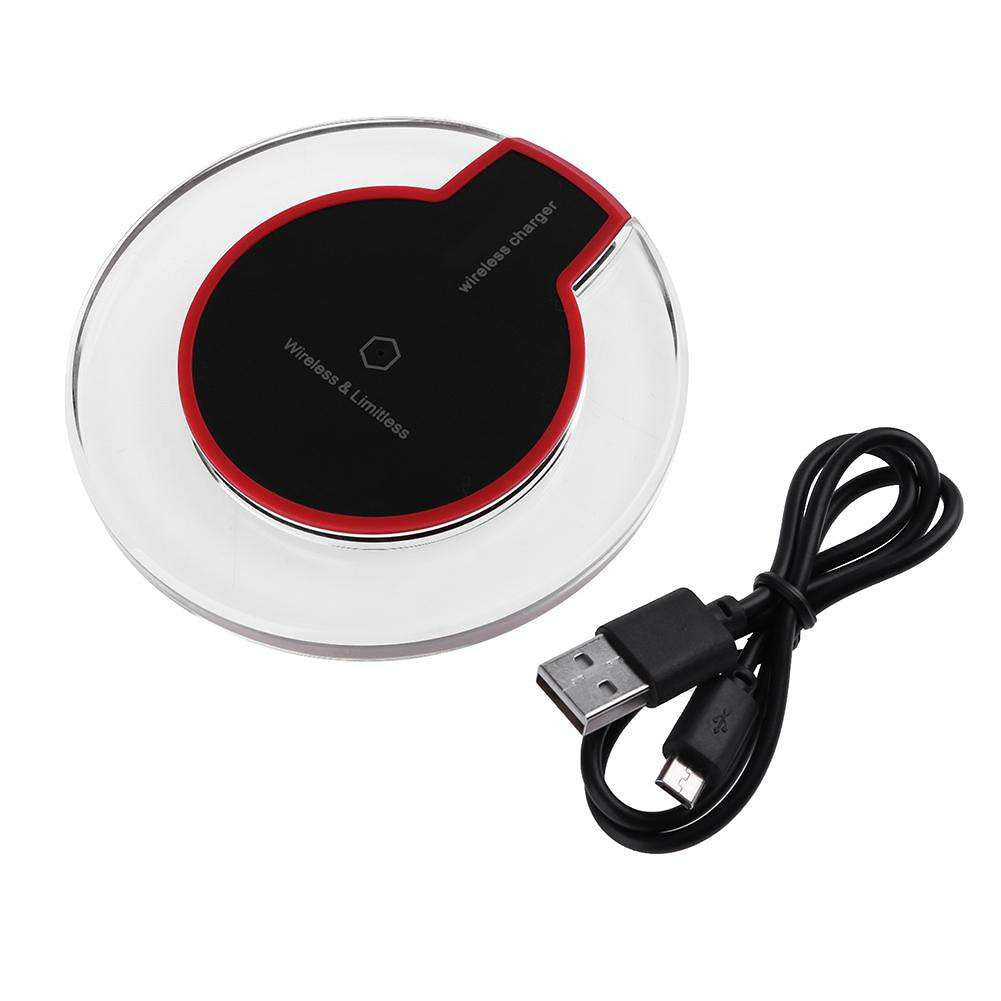 Fast Wireless Charging Base – USB Desktop Charger for Phones & Accessories