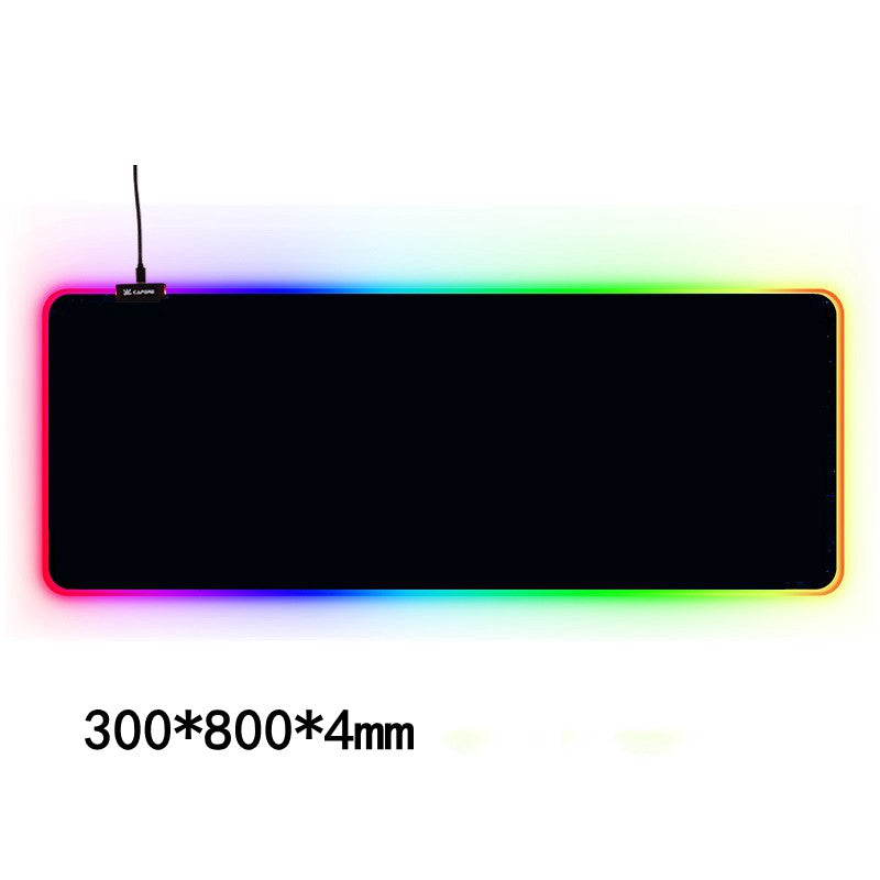 RGB Large Gaming Mouse Pad – Waterproof LED Desk Mat for Keyboard and Gaming Mouse