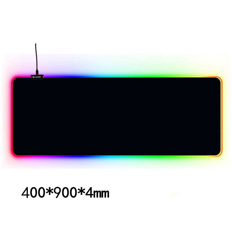 RGB Large Gaming Mouse Pad – Waterproof LED Desk Mat for Keyboard and Gaming Mouse