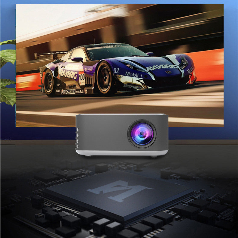 Portable 1080P Mini Projector – Compact HD Home Theater Projector