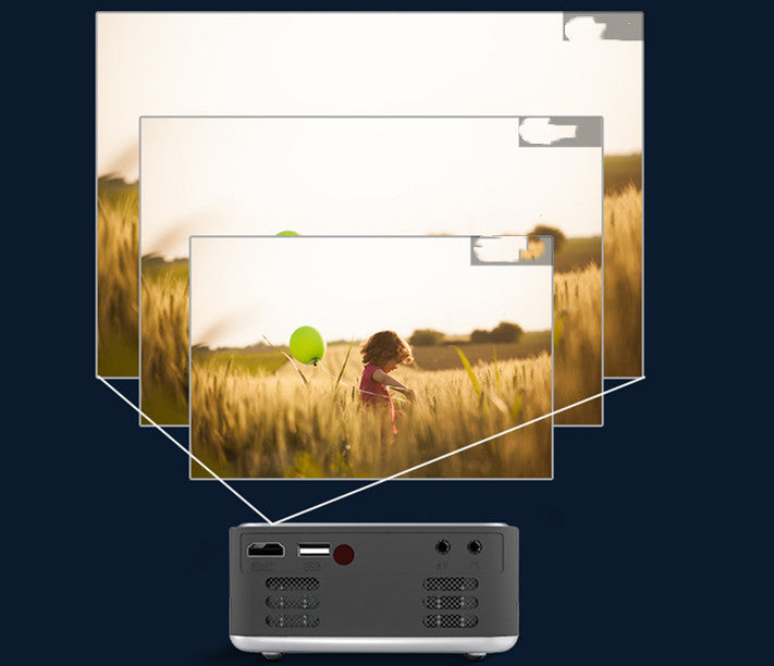 Portable 1080P Mini Projector – Compact HD Home Theater Projector