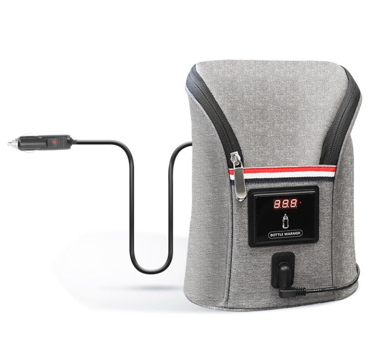 Portable USB Baby Bottle Warmer for Car & Travel Breast Milk Heating