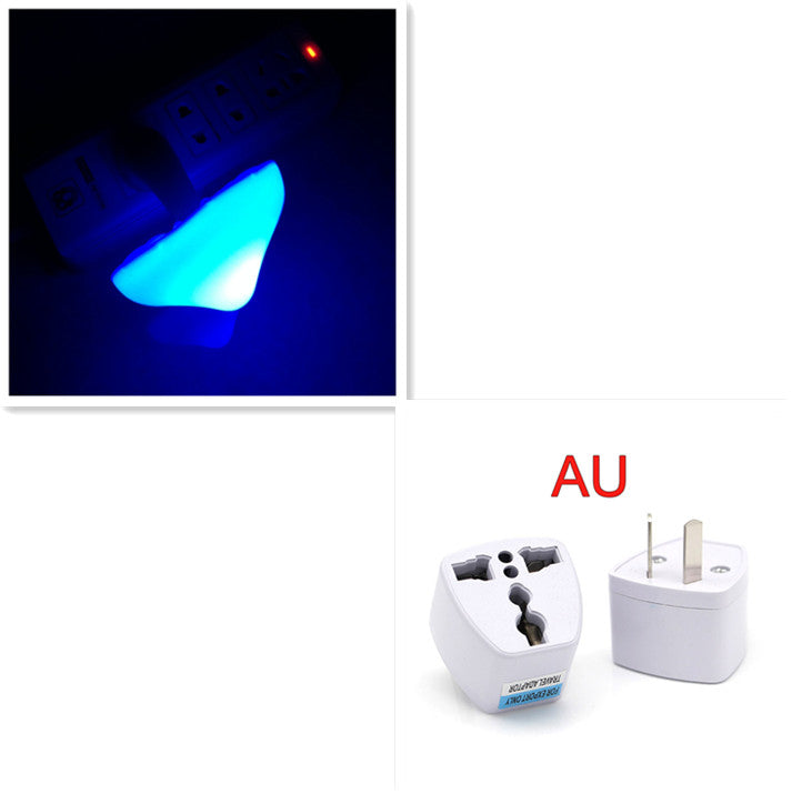 LED Mushroom Night Light with Smart Sensor – Plug-In Dusk to Dawn Wall Lamp Warm White Bedroom Ambient Lighting Decor