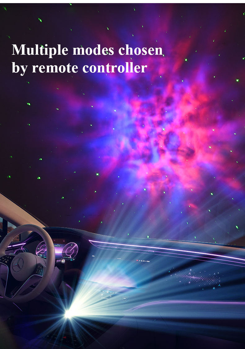 Astronaut Galaxy Star Projector – LED Nebula Night Light with 360° Rotating Head, Remote Control Starry Sky Lamp for Bedroom, Ceiling & Home Decor