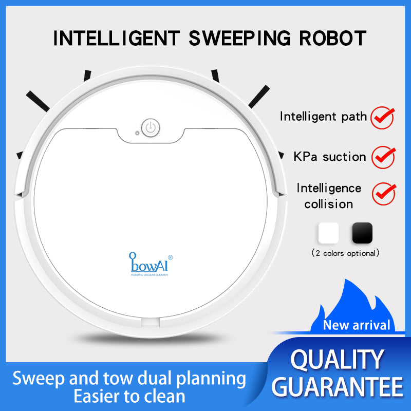 Smart Robot Vacuum Cleaner – Automatic Floor Cleaning Robot with Intelligent Navigation for Home, Pet Hair & Hard Floors