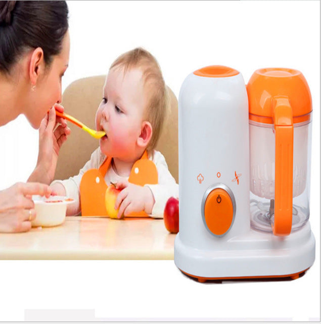 Smart Baby Food Processor & Milk Warmer – Multifunction Infant Food Maker Blender, Steamer & Bottle Heater All-in-One