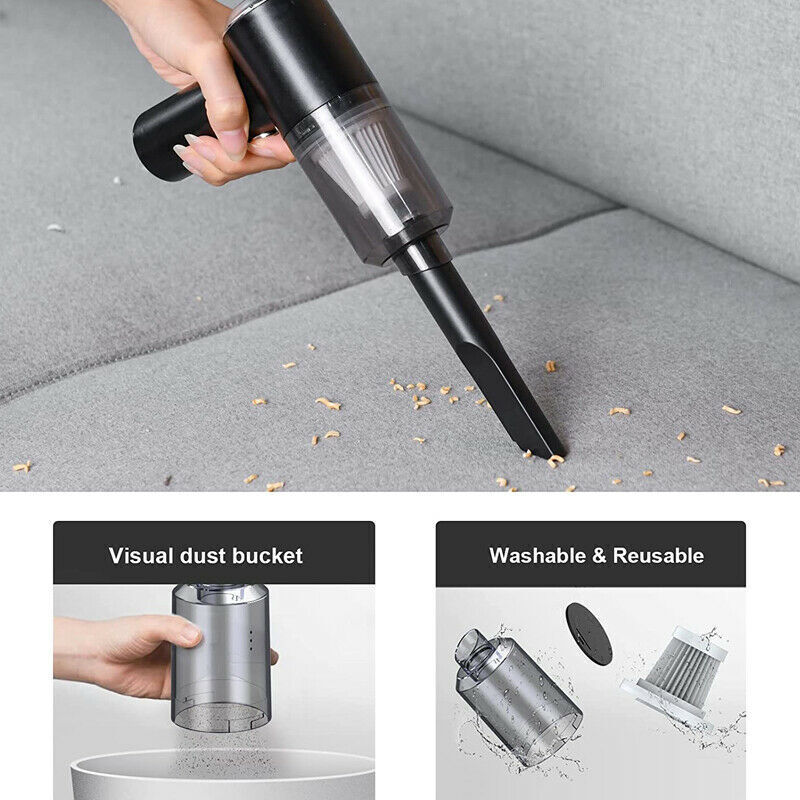 Cordless High-Power Car Vacuum