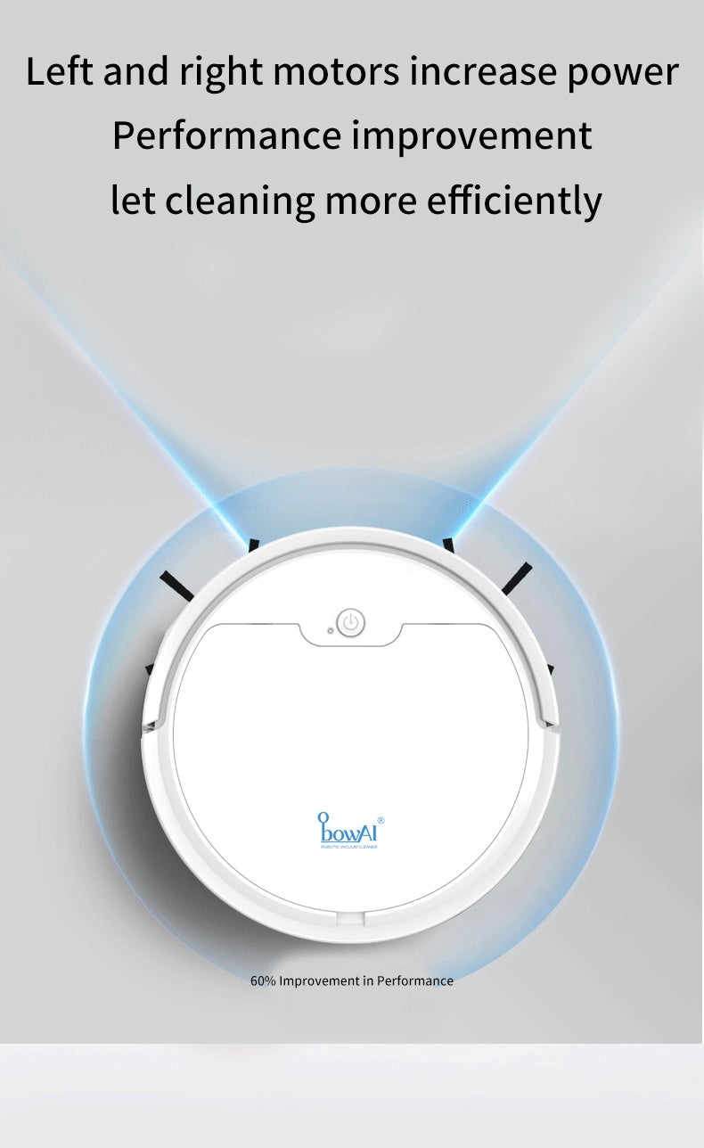 Smart Robot Vacuum Cleaner – Automatic Floor Cleaning Robot with Intelligent Navigation for Home, Pet Hair & Hard Floors