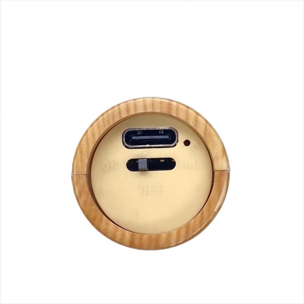 Magnetic Rechargeable Wooden Night Light - Motion Sensor Activated