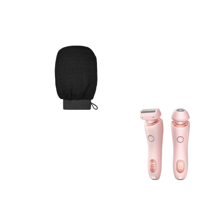 2-in-1 USB Rechargeable Women’s Epilator & Electric Trimmer – Painless Hair Removal Razor for Face, Legs, Bikini & Underarms