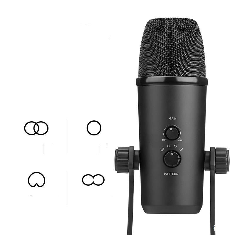 USB Condenser Microphone – Professional Podcast and Streaming Microphone for Computer Recording