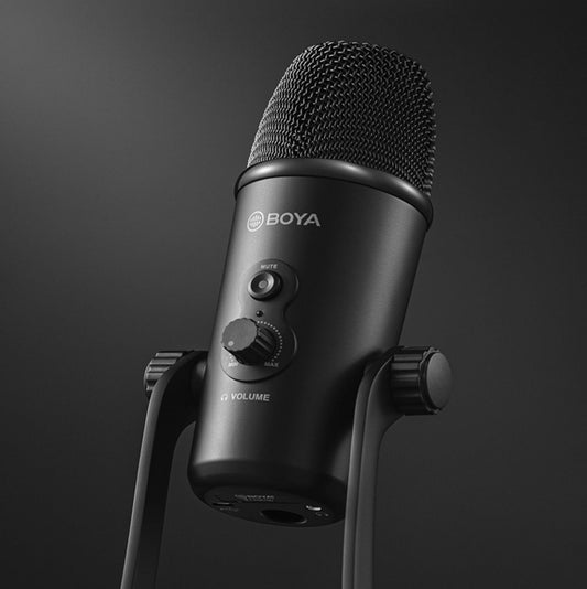 USB Condenser Microphone – Professional Podcast and Streaming Microphone for Computer Recording