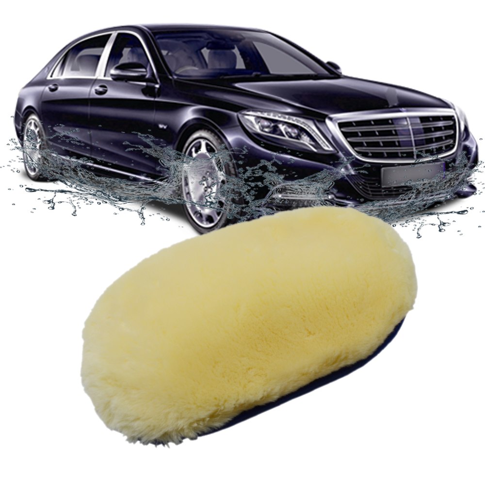 Premium Soft Wool Car Wash Mitt Glove – Scratch-Free Microfiber Cleaning Tool for Cars, Motorcycles & Auto Detailing