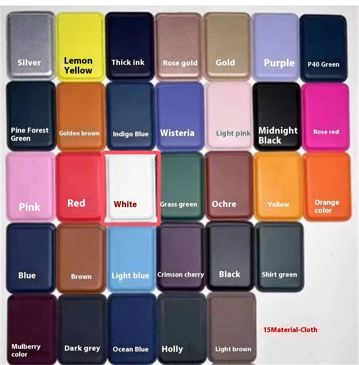 Magnetic Leather MagSafe Card Wallet and Phone Stand