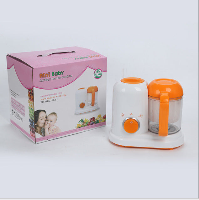 Smart Baby Food Processor & Milk Warmer – Multifunction Infant Food Maker Blender, Steamer & Bottle Heater All-in-One