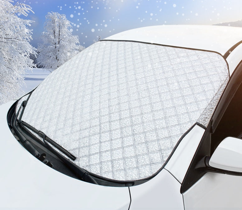 Universal Car Windshield Snow Cover – Waterproof Frost Guard & Ice Protector for Winter Auto Protection
