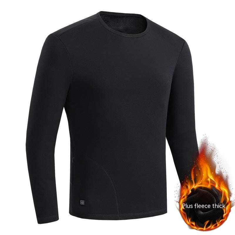 USB Heated Long Johns Suit – Tech Thermal Base Layer with USB Power Warmth
